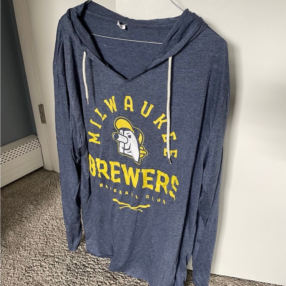 Milwaukee Brewers Blue long sleeve